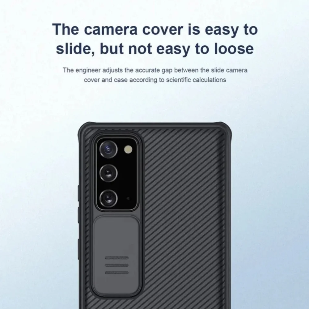 Nillkin CamShield for Samsung Note20 Ultra S20 Slide Camera Protection Case
